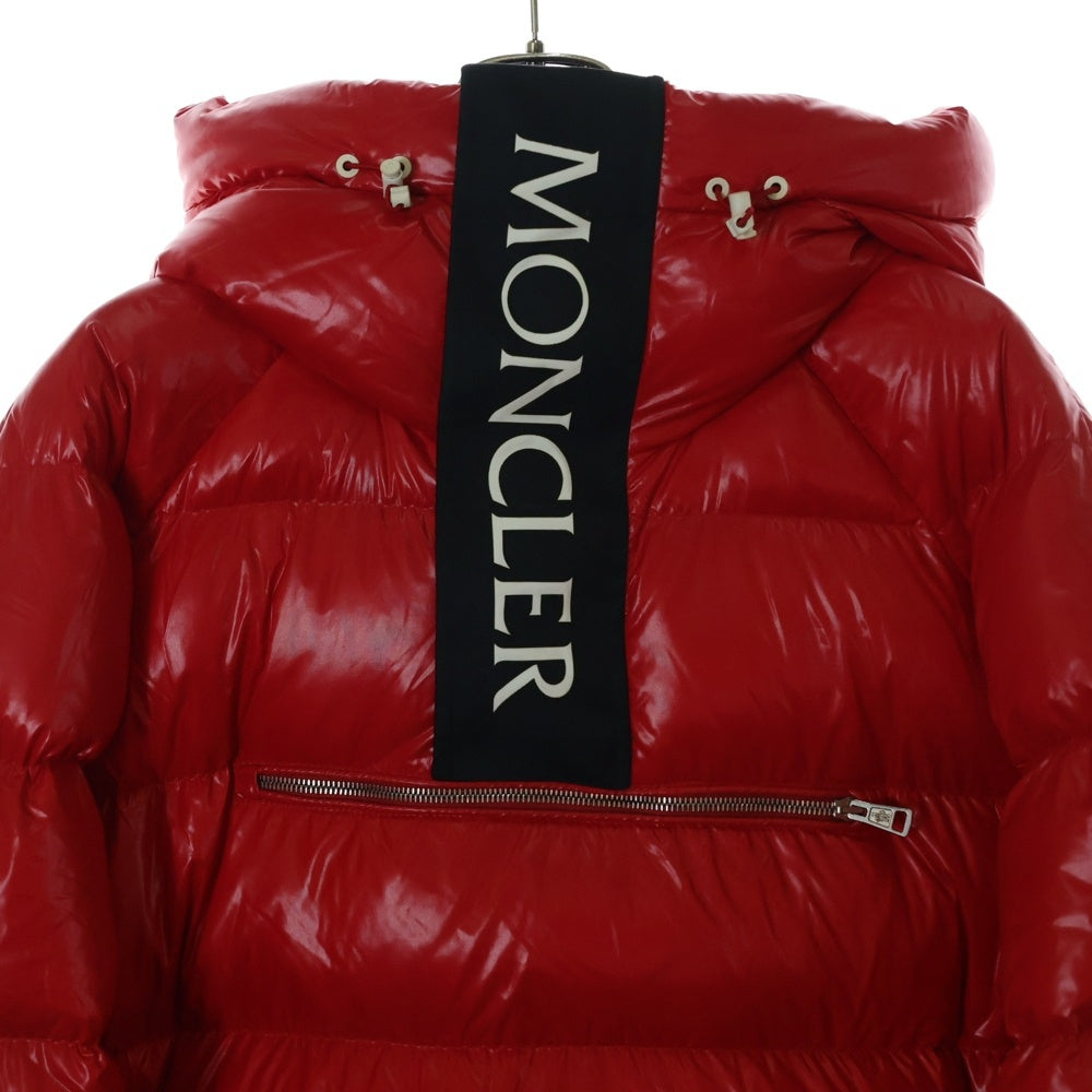 MONCLER(モンクレール) ×KITH LACHAT GIUBBOTTO C20964030105 68950 ×キス バックロゴ ダウンジャケット レッド