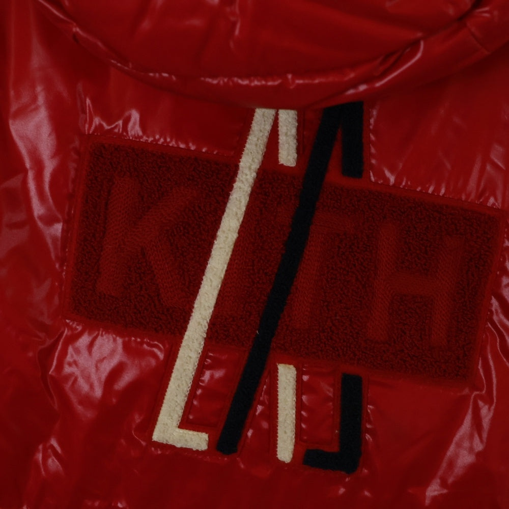 MONCLER(モンクレール) ×KITH LACHAT GIUBBOTTO C20964030105 68950 ×キス バックロゴ ダウンジャケット レッド