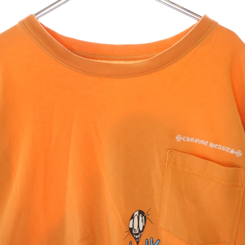 CHROME HEARTS(クロムハーツ) 21SS ×MATTY BOY PPO LINK BUILD LS Tee ×マッティボーイ リンクビルド クルーネック長袖Tシャツカットソー オレンジ