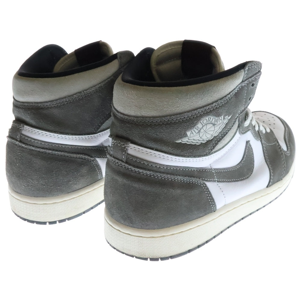 NIKE(ナイキ) AIR JORDAN 1 RETRO HIGH OG BLACK AND SMOKE GREY DZ5485-051 エアジョーダン ブラックアンドスモーク ハイカットスニーカー ホワイト/グレー