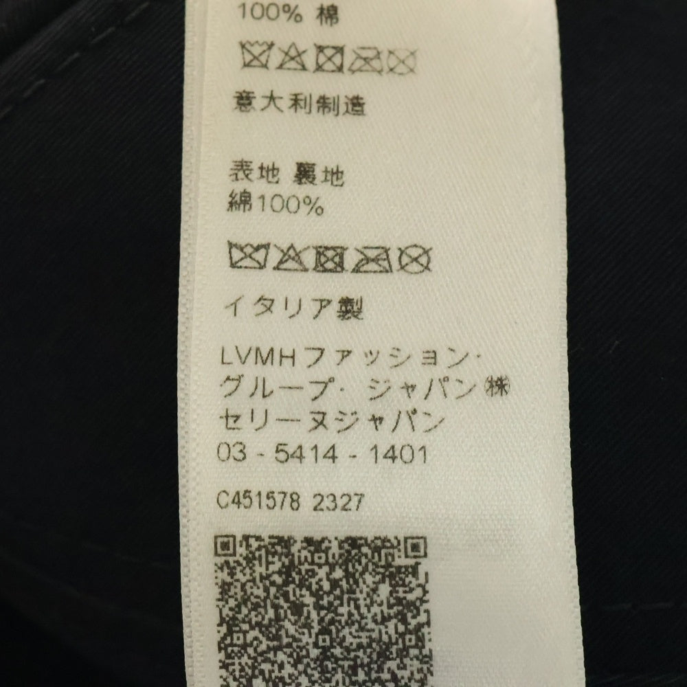 CELINE(セリーヌ) イニシャル ベースボールキャップ 帽子 ブラック 2AUY8969P