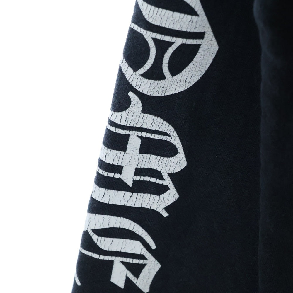 CHROME HEARTS(クロムハーツ) ×MATTY BOY Chomper Horseshoe Hoodie ×マッティボーイ チョンパー ホースシューフーディ プルオーバースウェットパーカー ブラック