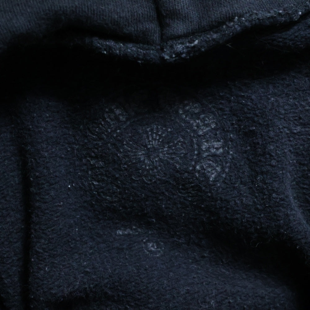 CHROME HEARTS(クロムハーツ) ×MATTY BOY Chomper Horseshoe Hoodie ×マッティボーイ チョンパー ホースシューフーディ プルオーバースウェットパーカー ブラック