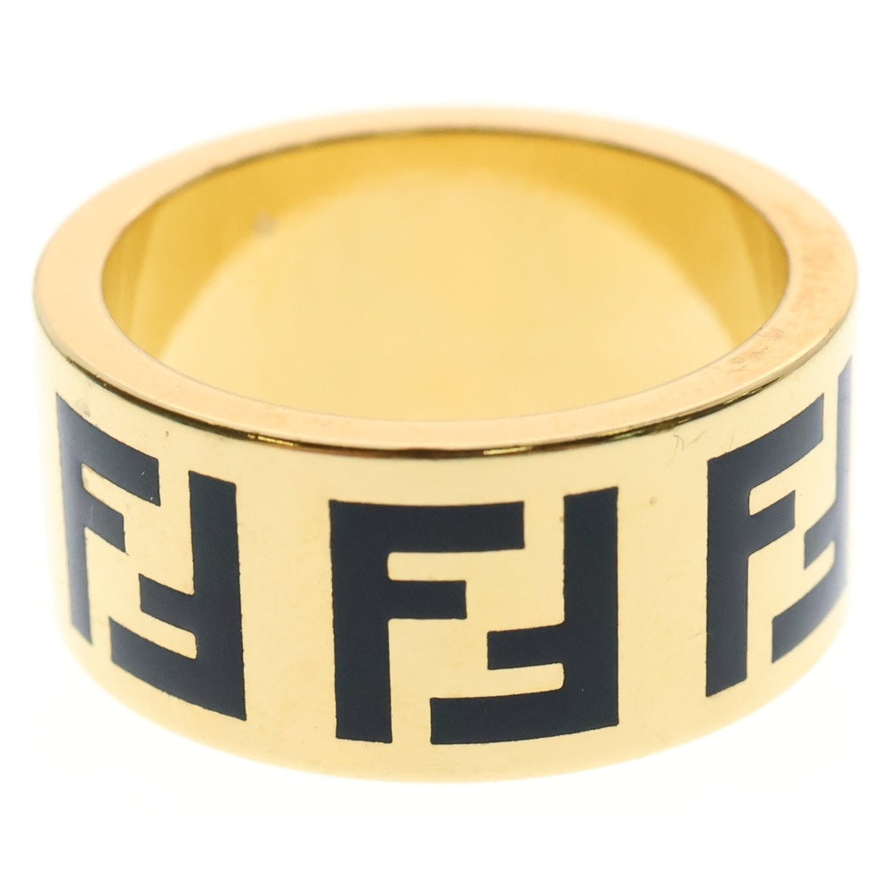 FENDI(フェンディ) フォーエバー FFロゴ フェンディリング ゴールド/ブラック 8AG945
