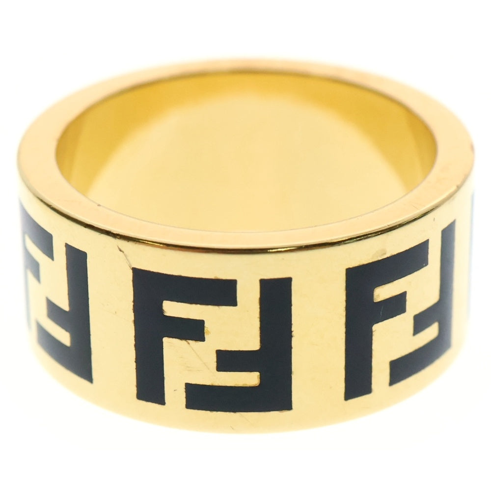 FENDI(フェンディ) フォーエバー FFロゴ フェンディリング ゴールド/ブラック 8AG945