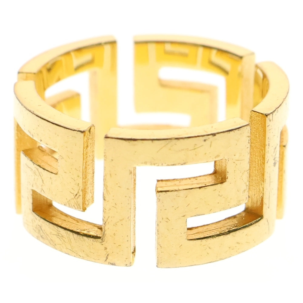 VERSACE(ヴェルサーチ) GRECA RING DG54672S グレカ グリーク ゴールドリング ゴールド