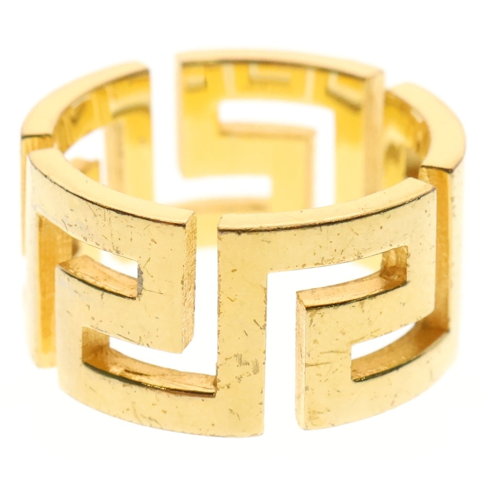 VERSACE(ヴェルサーチ) GRECA RING DG54672S グレカ グリーク ゴールドリング ゴールド