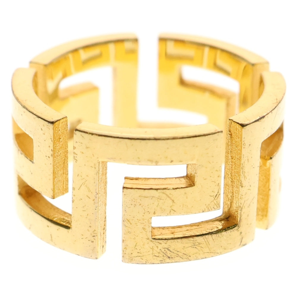 VERSACE(ヴェルサーチ) GRECA RING DG54672S グレカ グリーク ゴールドリング ゴールド