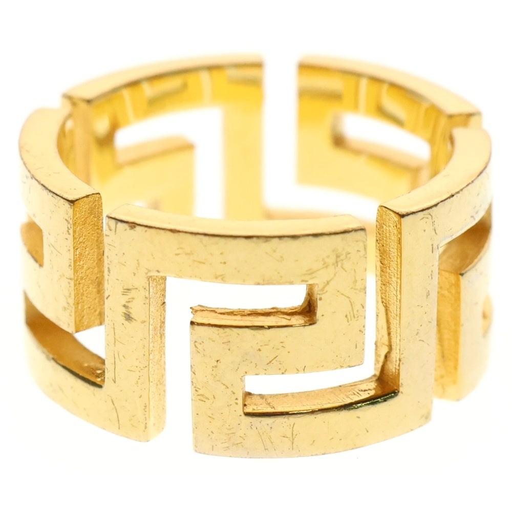 VERSACE(ヴェルサーチ) GRECA RING DG54672S グレカ グリーク ゴールドリング ゴールド