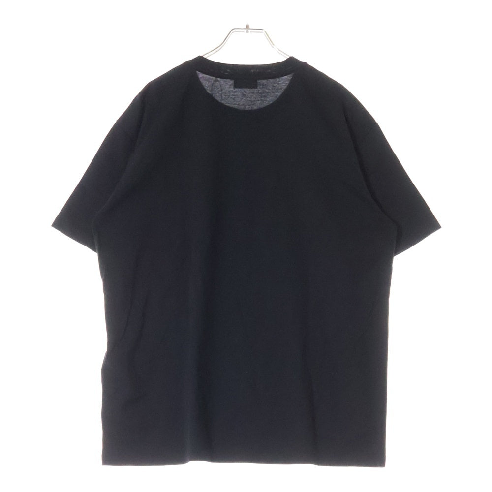 CELINE(セリーヌ) 24SS トリオンフルーズ クルーネック半袖Tシャツカットソー ブラック 2X04I671Q