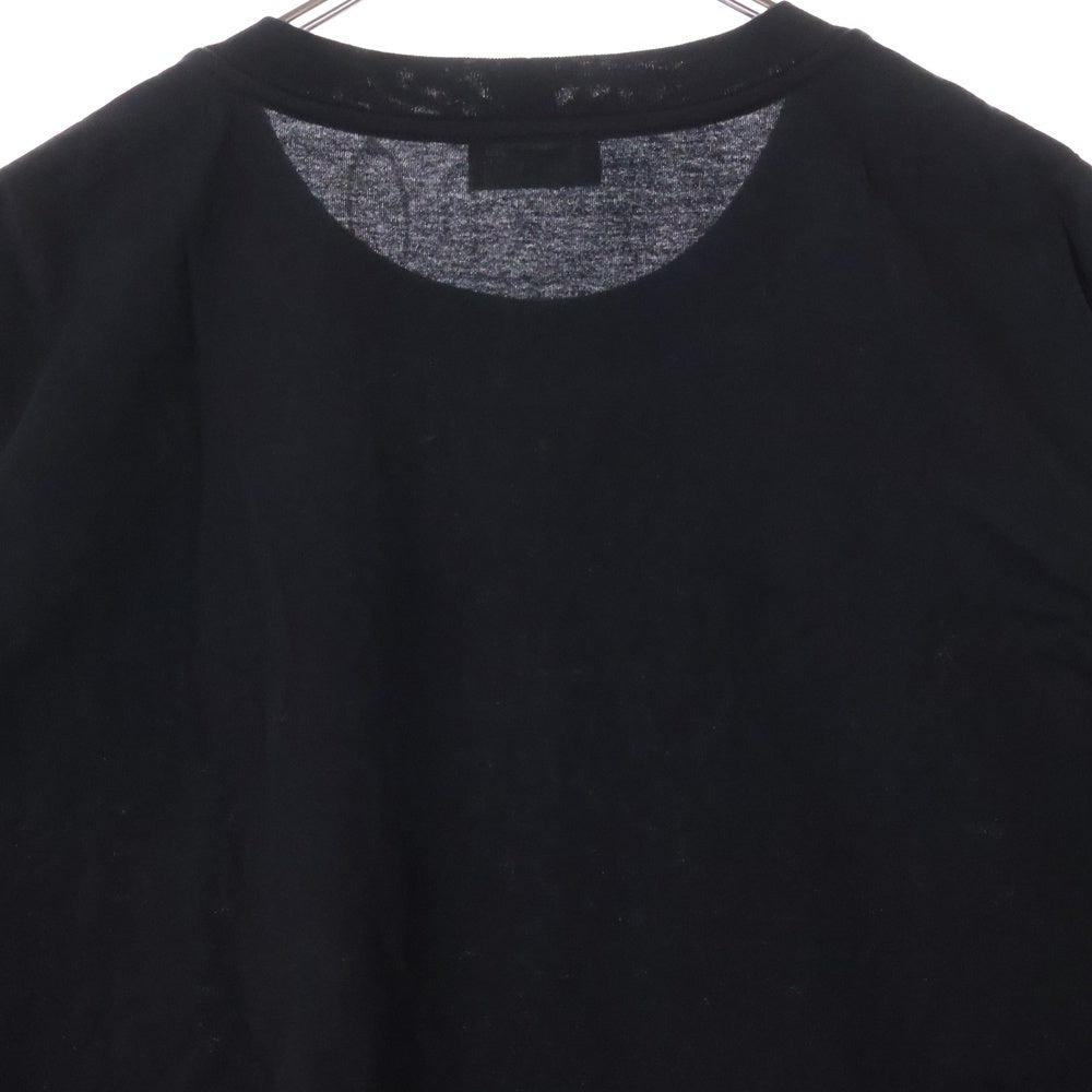 CELINE(セリーヌ) 24SS トリオンフルーズ クルーネック半袖Tシャツカットソー ブラック 2X04I671Q