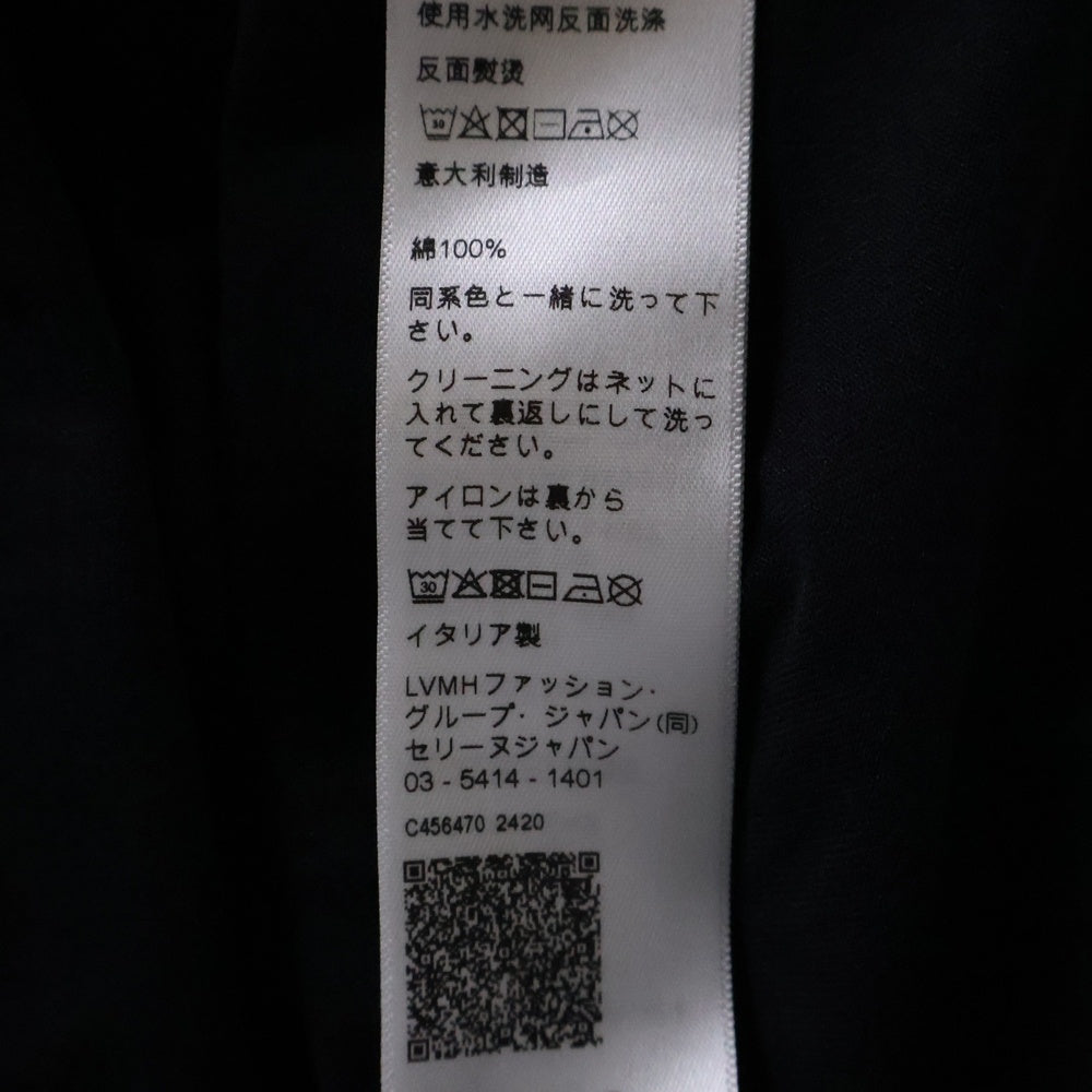CELINE(セリーヌ) 24SS トリオンフルーズ クルーネック半袖Tシャツカットソー ブラック 2X04I671Q