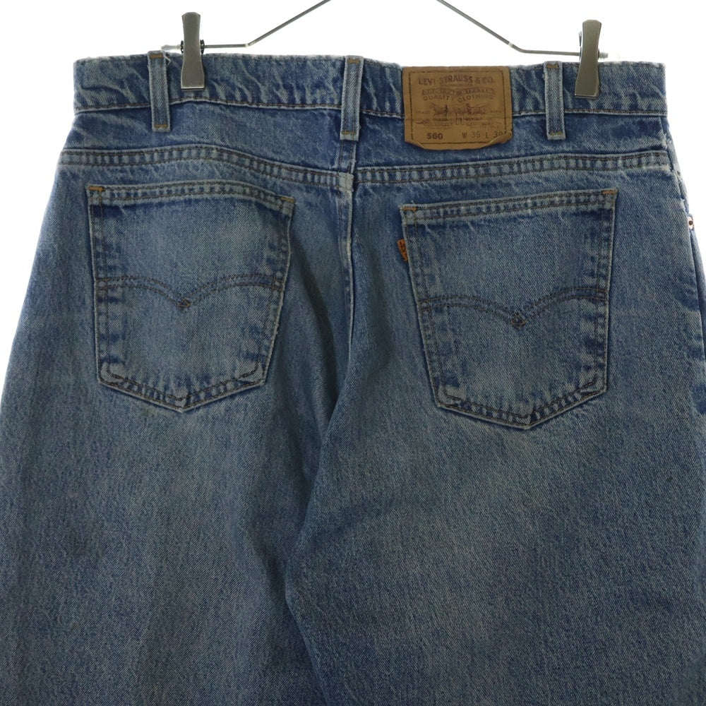 Levi's(リーバイス) 90s VINTAGE 560 LOOSE FIT TAPERED LEG DENIM PANTS MADE IN USA ヴィンテージ ルーズフィットテーパードデニムパンツ アメリカ製 W37/L29