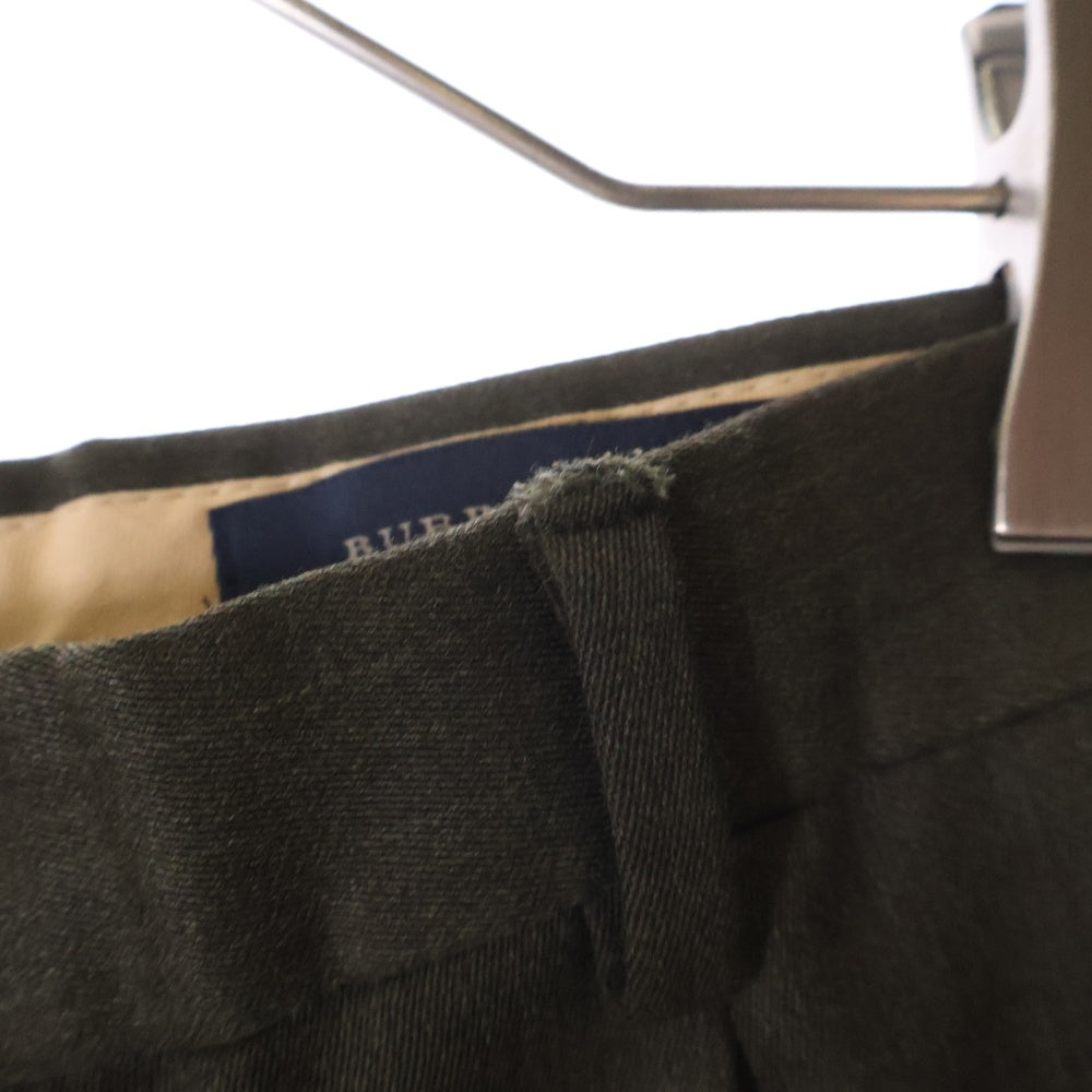 BURBERRY LONDON(バーバリーロンドン) 90-00s VINTAGE SLACKS PANTS MADE IN USA 1タック入りスラックスパンツ カーキ アメリカ製 W33/L31