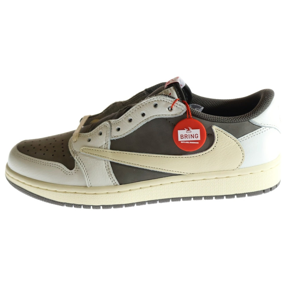 NIKE(ナイキ) ×TRAVIS SCOTT AIR JORDAN 1 LOW OG REVERSE MOCHA DM7866-162 トラヴィススコット エアジョーダン1 ローカットスニーカー リバースモカ ブラウン US8.5/26.5cm