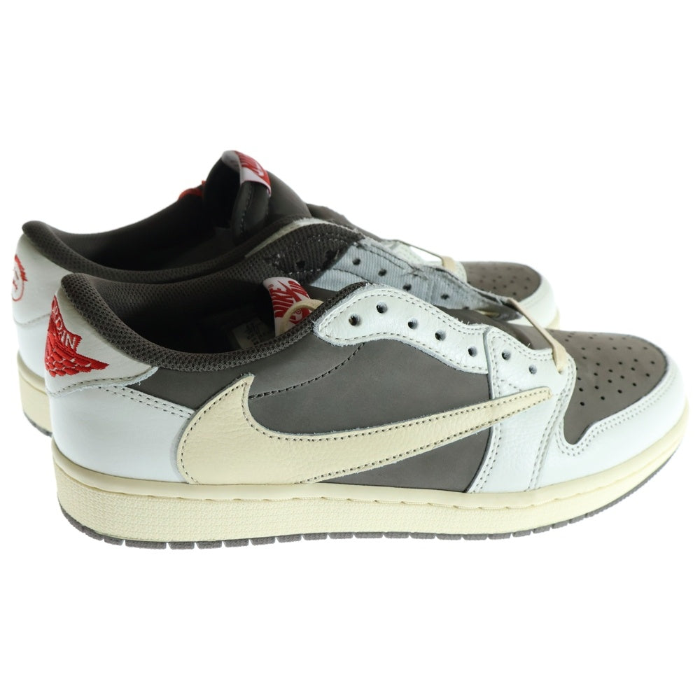 NIKE(ナイキ) ×TRAVIS SCOTT AIR JORDAN 1 LOW OG REVERSE MOCHA DM7866-162 トラヴィススコット エアジョーダン1 ローカットスニーカー リバースモカ ブラウン US8.5/26.5cm
