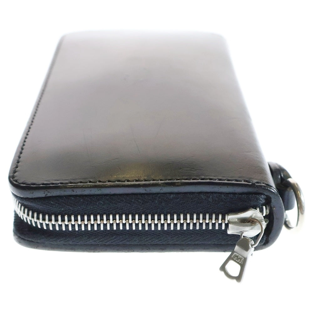 BACK LASH(バックラッシュ) ブライトルレザーウォレット 長財布 ブラック 323-22