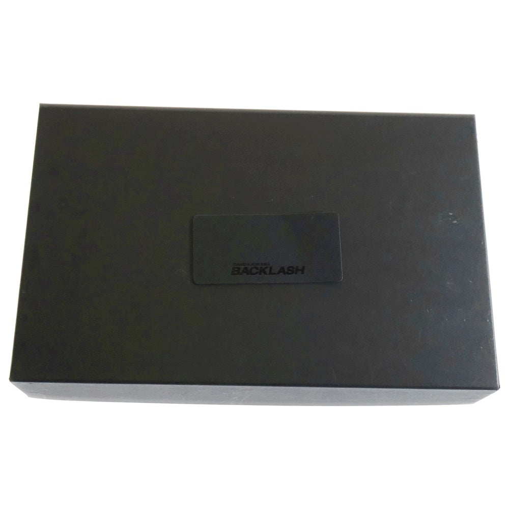 BACK LASH(バックラッシュ) ブライトルレザーウォレット 長財布 ブラック 323-22