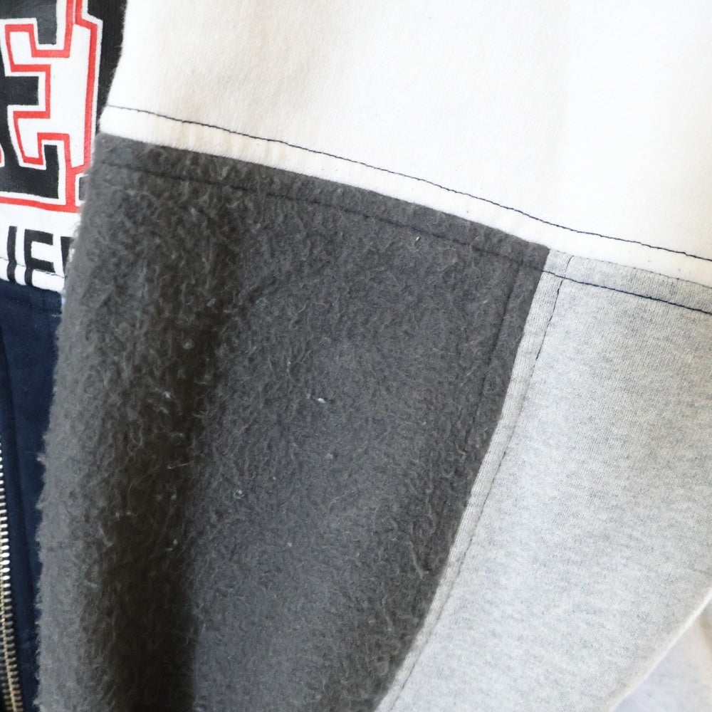 SUPREME(シュプリーム) 25SS Patch Work Zip Up Hoodie パッチワーク ジップアップパーカー フーディ マルチ