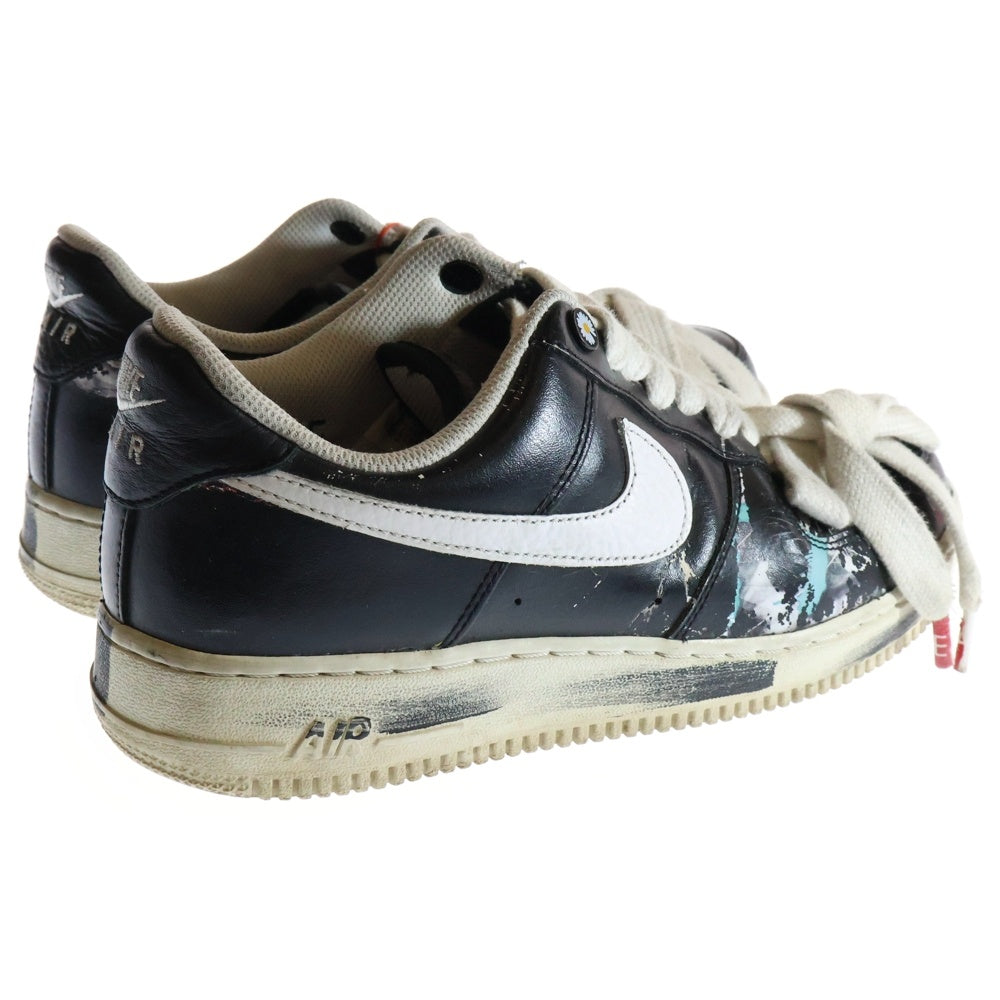 NIKE(ナイキ) ×PEACEMINUSONE AIR FORCE 1 LOW PARA NOISE AQ3692-001 ピースマイナスワン エアフォース1 パラノイズ ローカットスニーカー ブラック US8.5/26.5cm