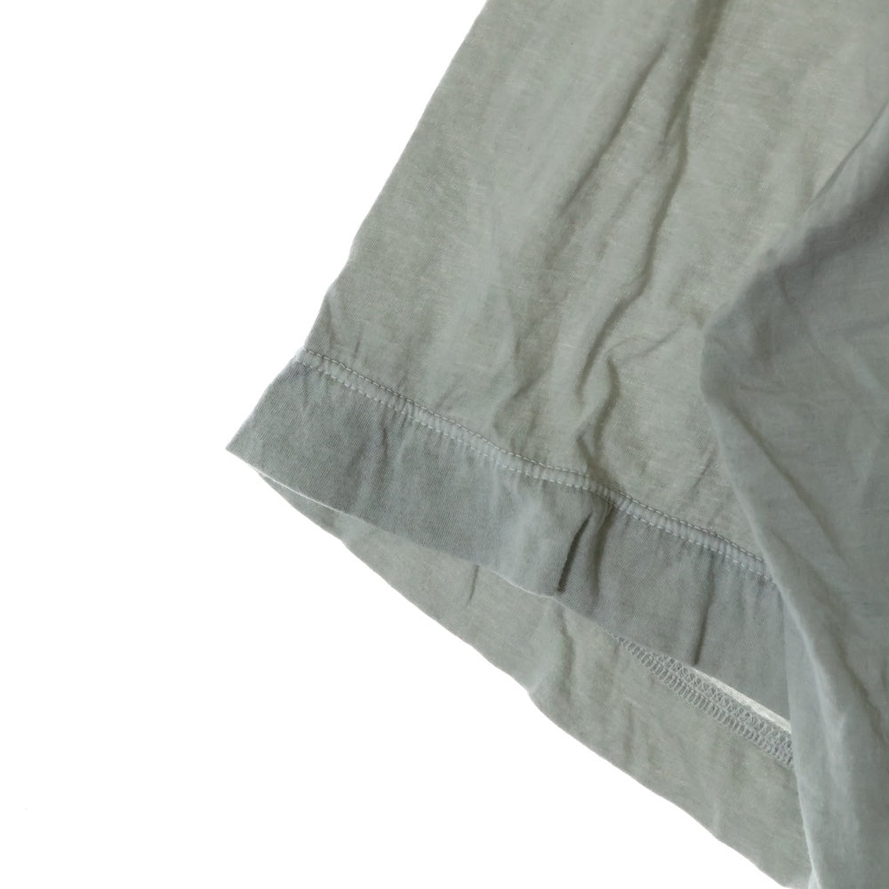 VAINL ARCHIVE(バイナルアーカイブ) 25SS MARCUS マーカス コットンクルーネック半袖Tシャツカットソー アイボリー VAAG25S004