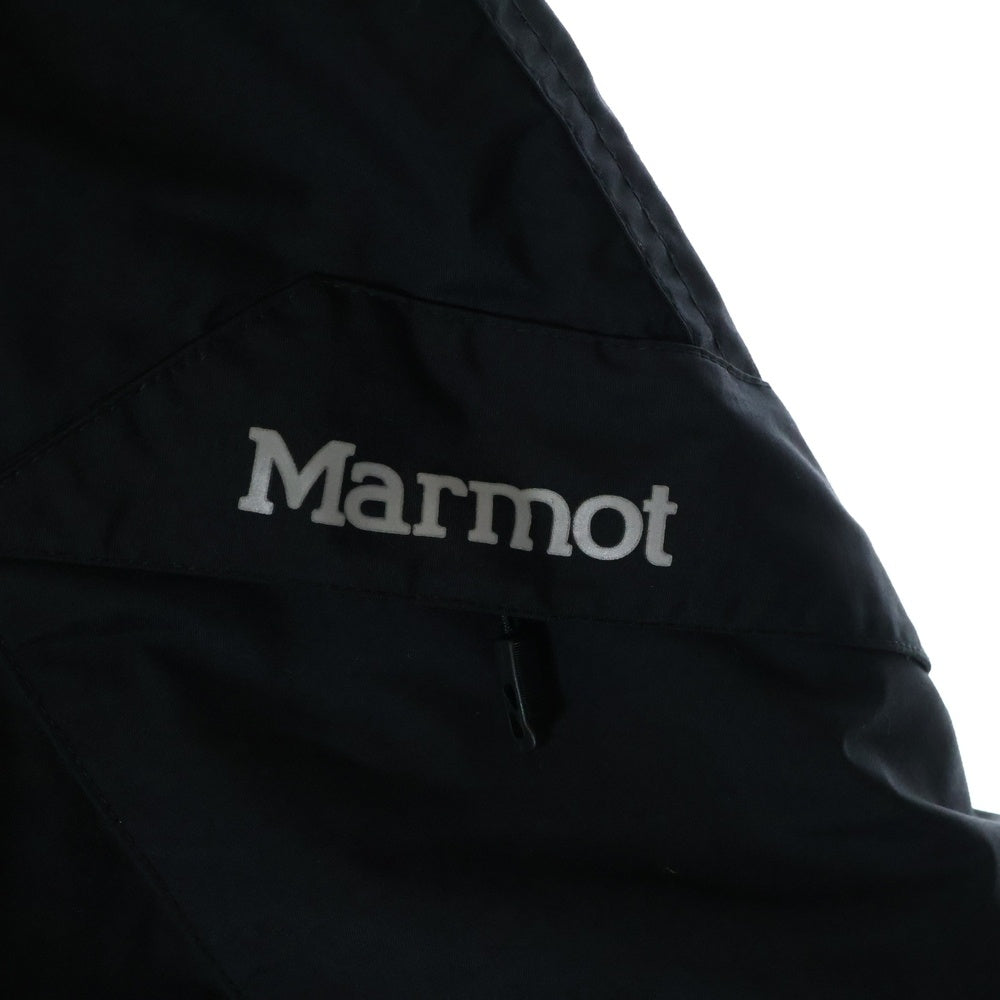 Marmot(マーモット) ×atmos Logo Nylon Pant TSSMP409AT ×アトモス ロゴ ナイロンパンツ ブラック