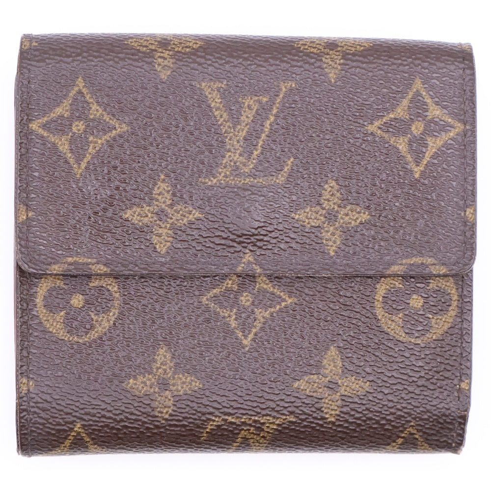 LOUIS VUITTON(ルイヴィトン) モノグラム ポルトフォイユ エリーズ ウォレット 3つ折り財布 ブラウン M61654