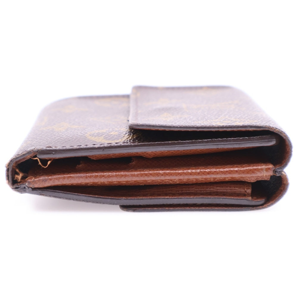 LOUIS VUITTON(ルイヴィトン) モノグラム ポルトフォイユ エリーズ ウォレット 3つ折り財布 ブラウン M61654