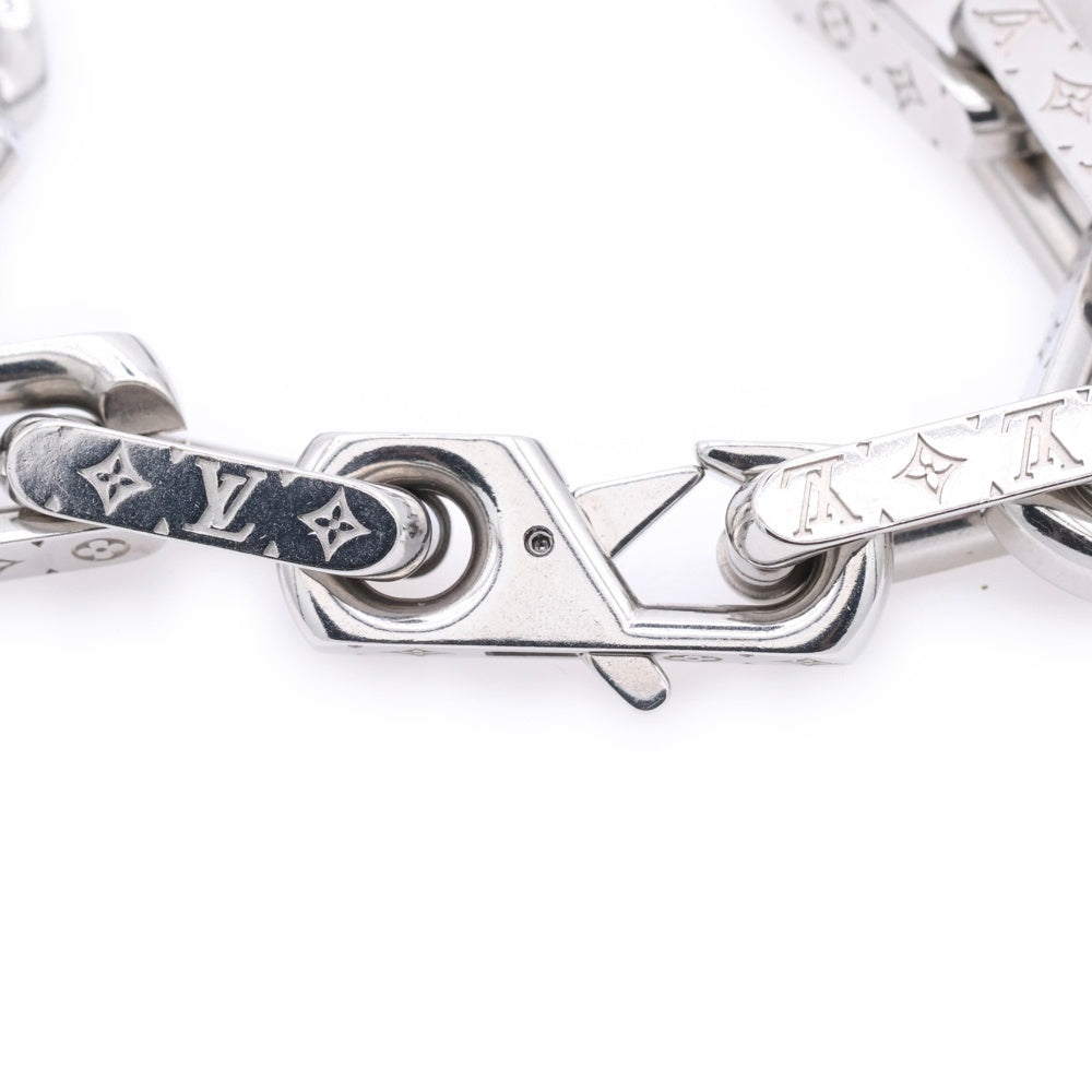 LOUIS VUITTON(ルイヴィトン) モノグラム コリエ チェーンブレスレット シルバー M00308