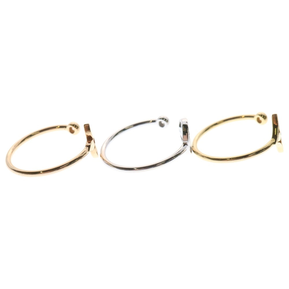 LOUIS VUITTON(ルイヴィトン) バーグモノグラムイディール リング K18 55 YG/PG/WG ゴールド/シルバー Q9F15D