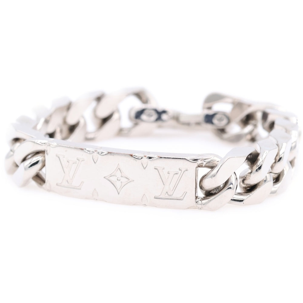 LOUIS VUITTON(ルイヴィトン) チェーンブレスレット モノグラム シルバー M00855