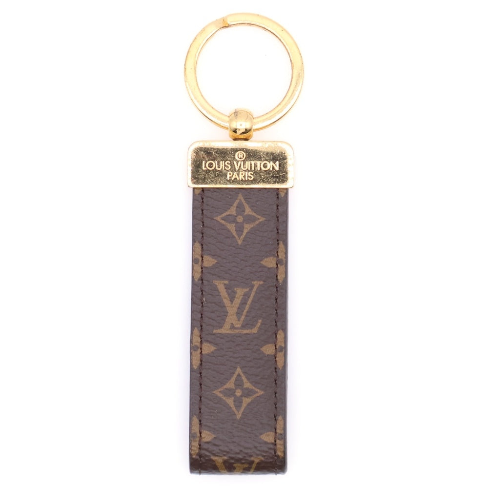LOUIS VUITTON(ルイヴィトン) モノグラム ポルトクレ ドラゴンヌ キーパーリング キーホルダー ブラウン M65221