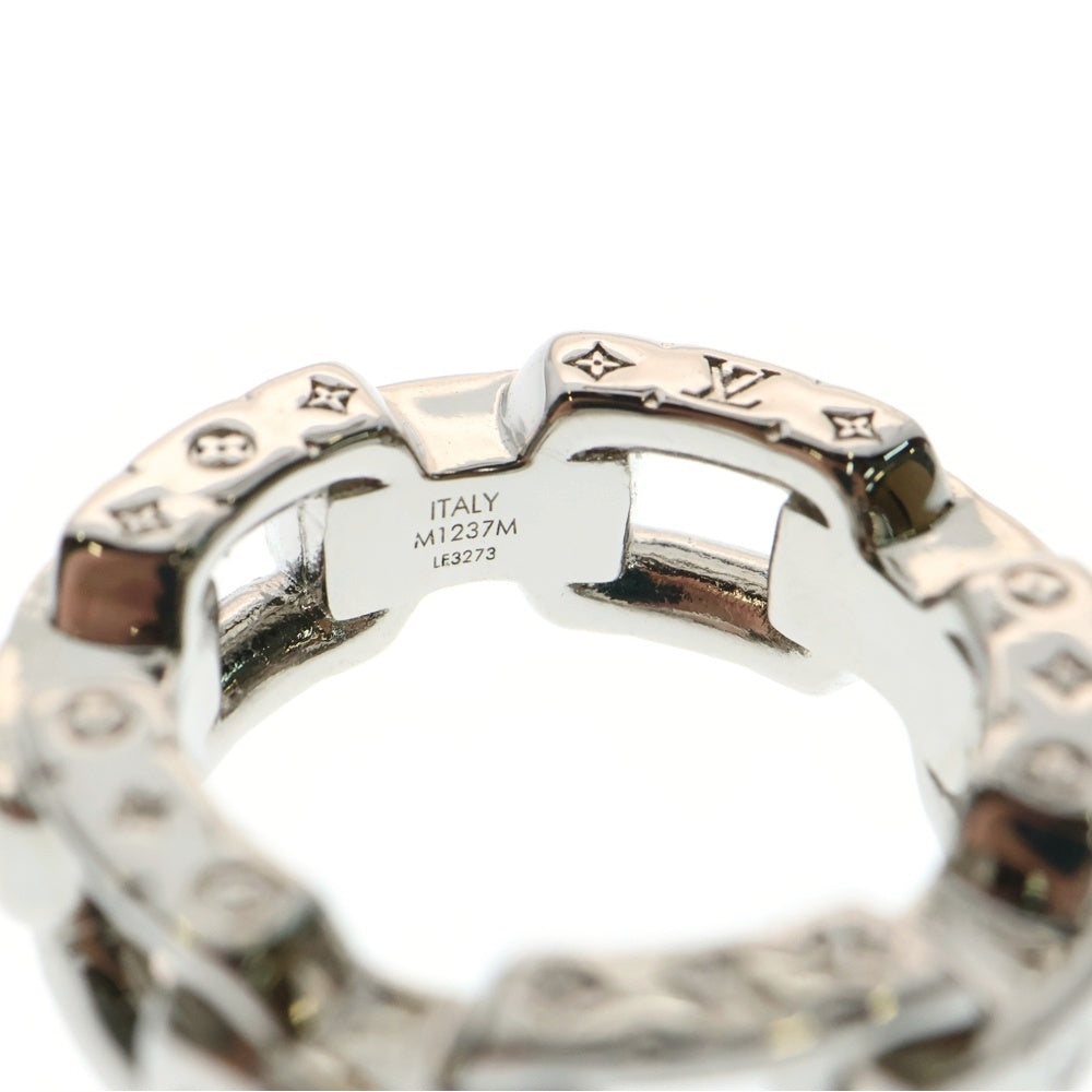 LOUIS VUITTON(ルイヴィトン) モノグラム パラダイス チェーン リング シルバー M1237M