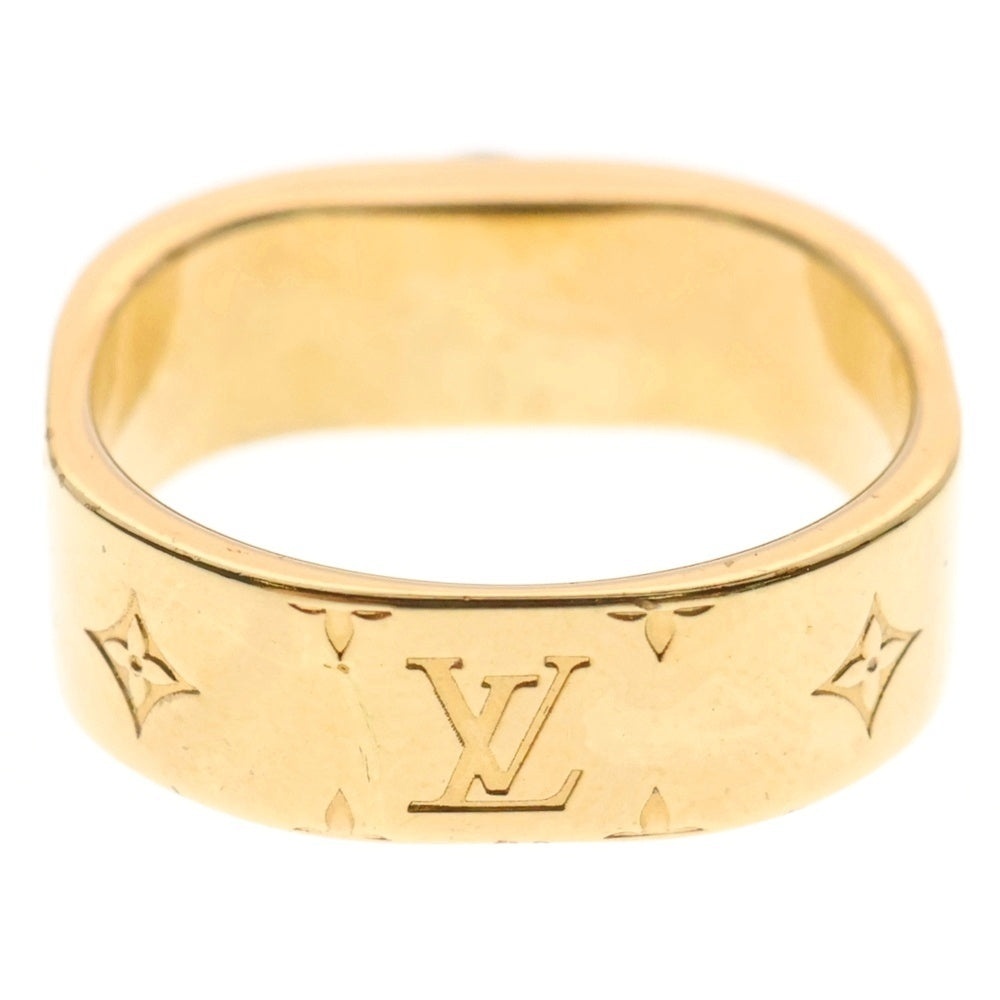 LOUIS VUITTON(ルイヴィトン) ナノグラム リング ゴールド M00211