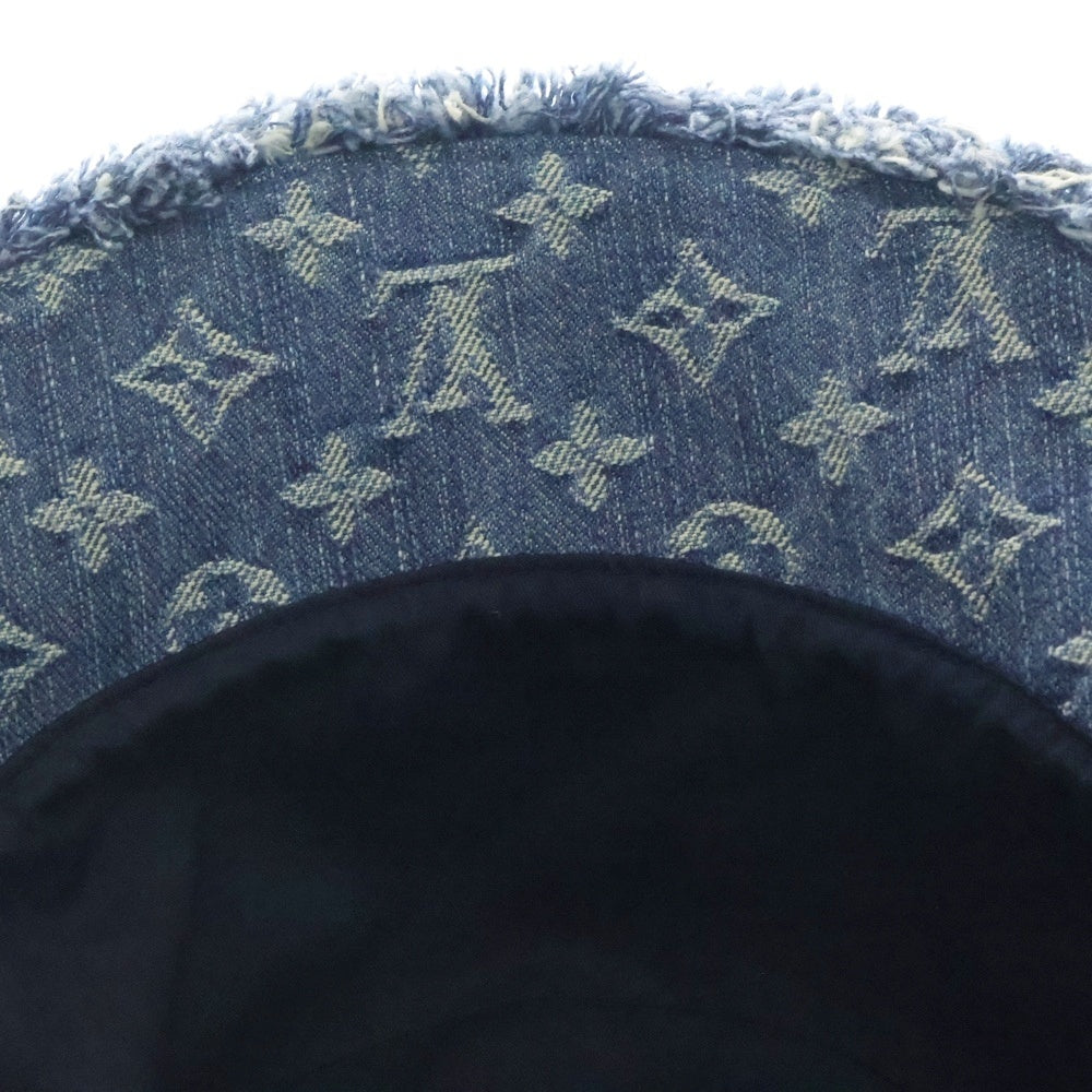 LOUIS VUITTON(ルイヴィトン) バケットハット・モノグラム デニム・チェリー ブルー M5032M