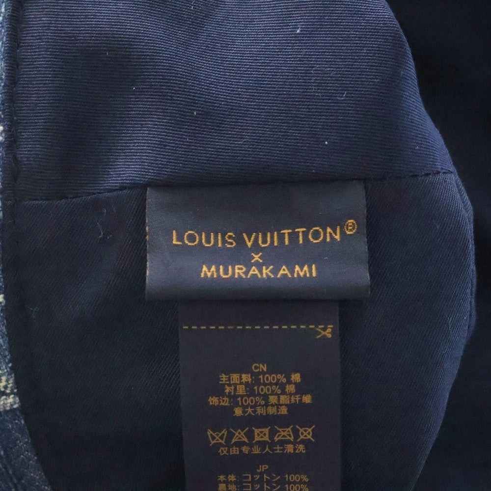 LOUIS VUITTON(ルイヴィトン) バケットハット・モノグラム デニム・チェリー ブルー M5032M