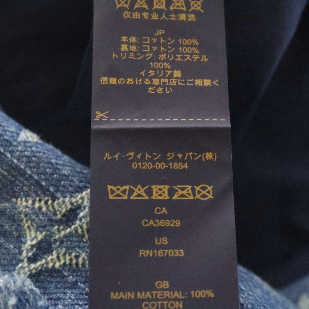 LOUIS VUITTON(ルイヴィトン) バケットハット・モノグラム デニム・チェリー ブルー M5032M