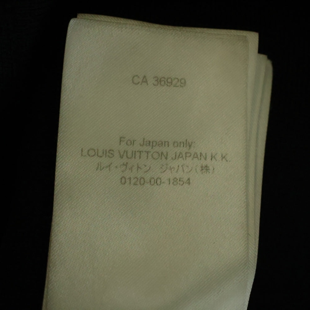 LOUIS VUITTON(ルイヴィトン) 25SS EMBOSS TECHNICAL WOOL JACKET エンボステクニカルウールジップアップジャケット ブラックRM251MJ NTY HSN42W