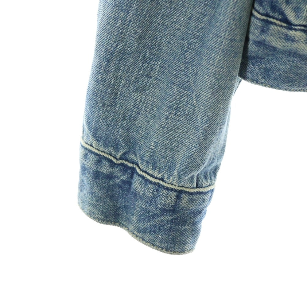 MINEDENIM(マインデニム) ROCK OUT DENIM JACKET ロックアウト フロントデザイン デニムジャケット インディゴ 1802-8004-89-023