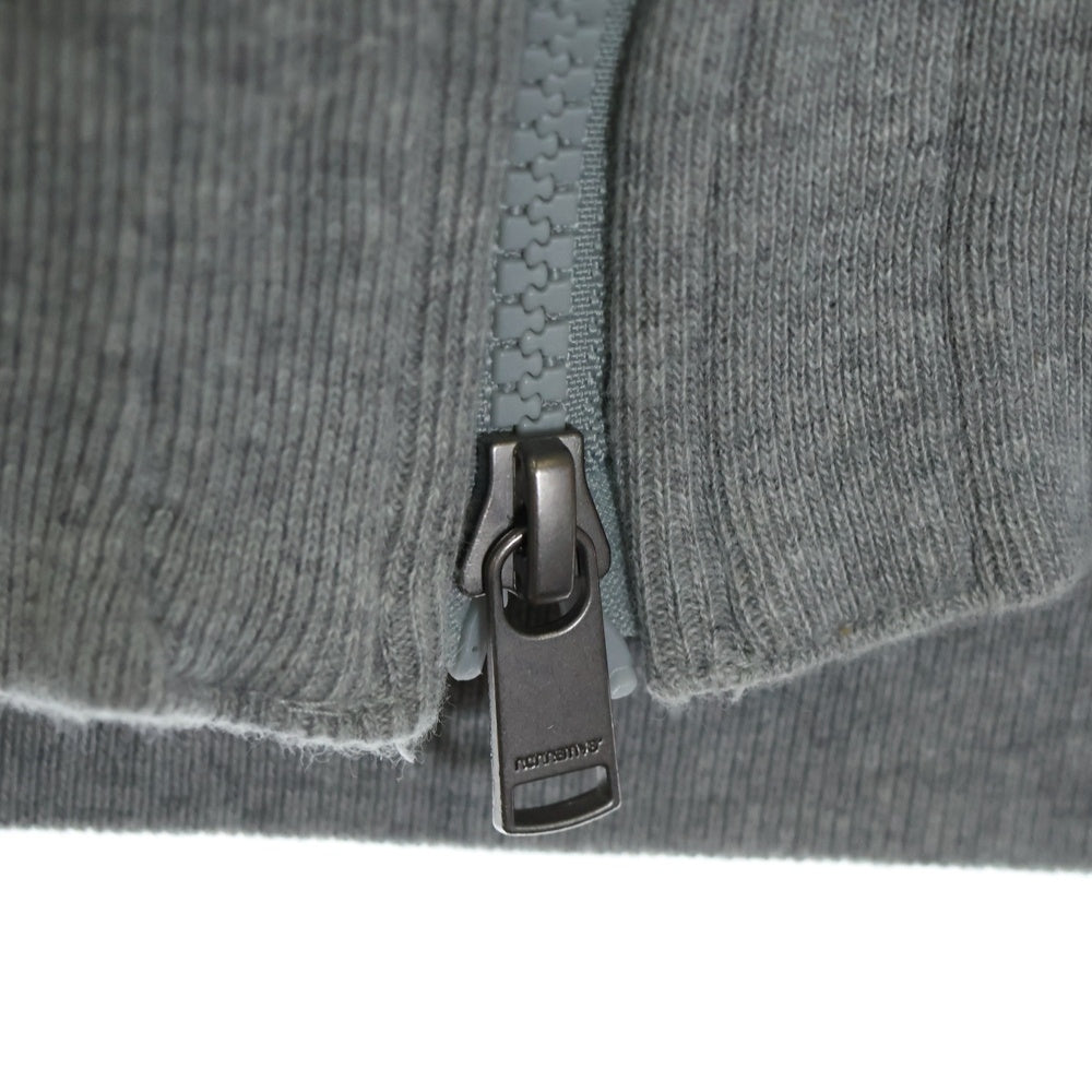 nonnative(ノンネイティブ) 20AW DWELLER ZIP HOODY COTTON SWEAT フロントジップアップパーカー フーディ NN-C3803 グレー
