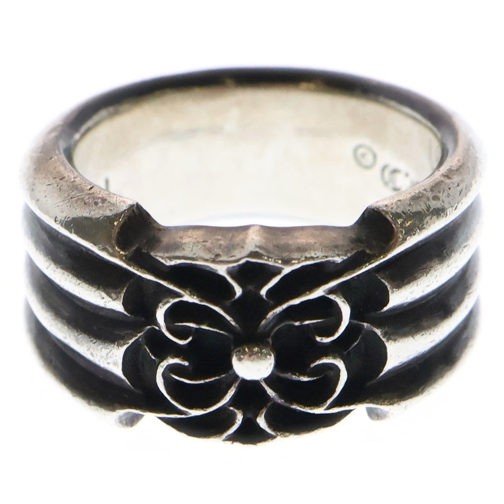 CHROME HEARTS(クロムハーツ) SPIDER BAND RING スパイダーバンドリング シルバー 18号