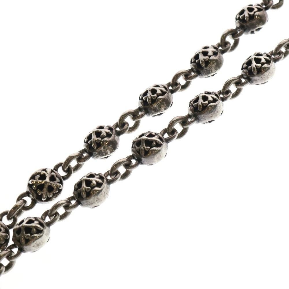 A&G(エーアンドジー) CROSS BALL WALLET CHAIN クロスボールウォレットチェーン シルバー