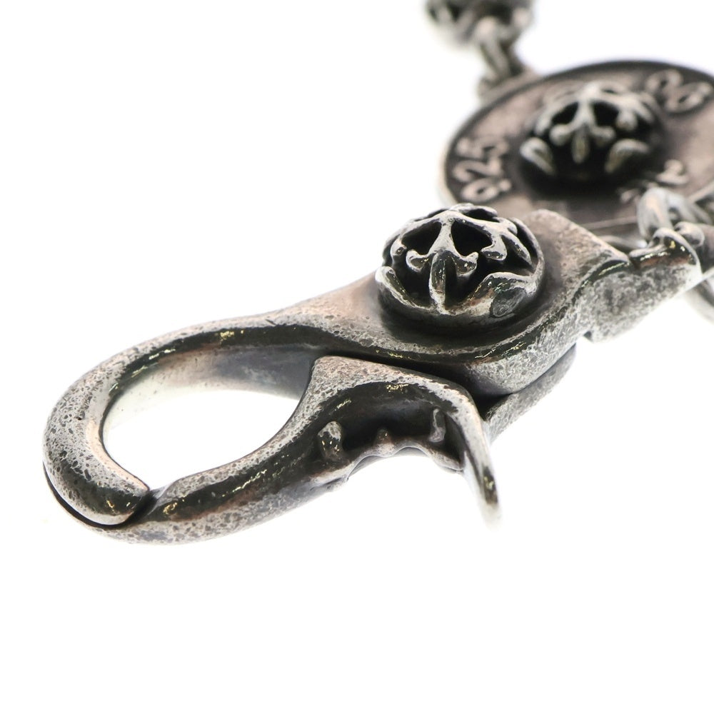 A&G(エーアンドジー) CROSS BALL WALLET CHAIN クロスボールウォレットチェーン シルバー