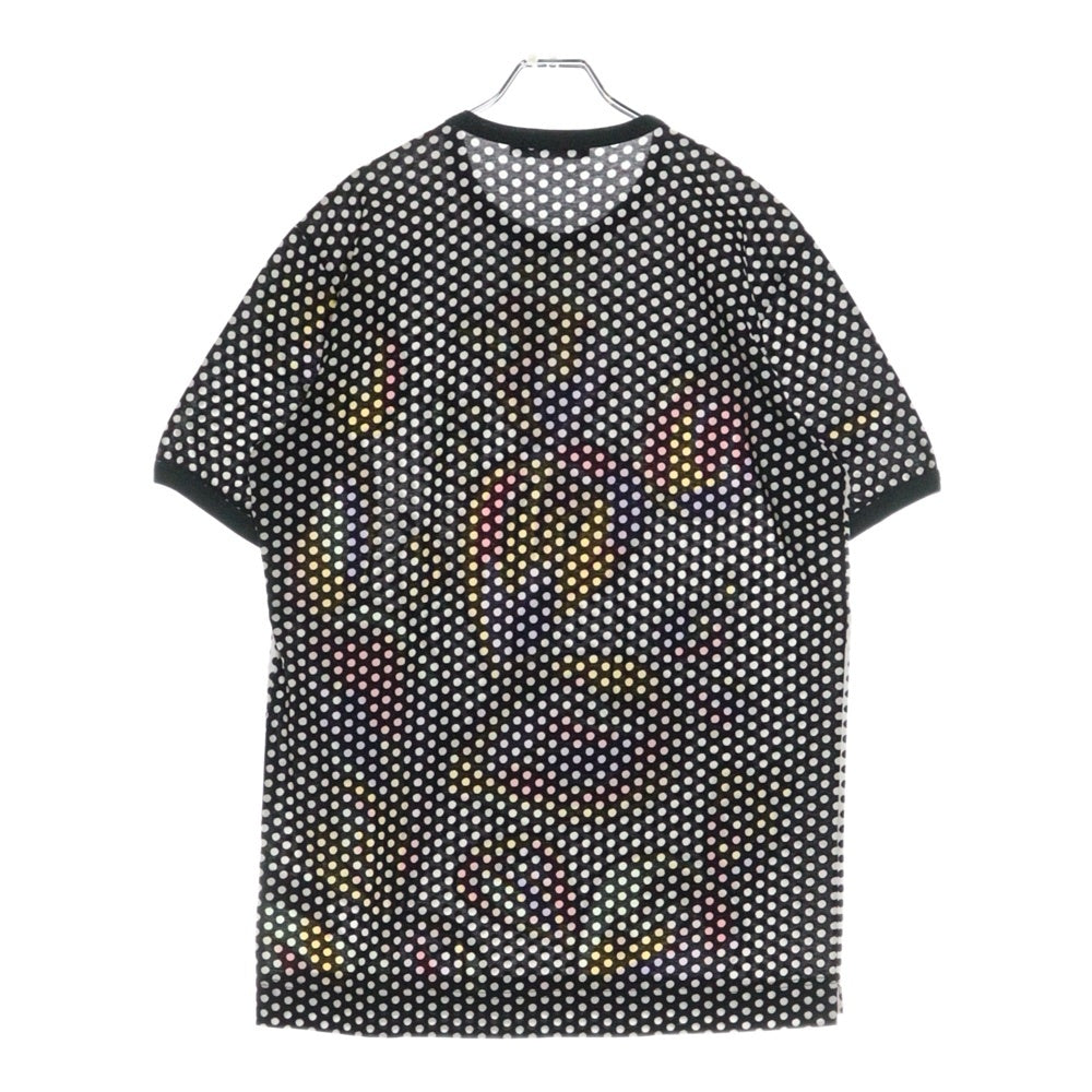 DOLCE & GABBANA(ドルチェアンドガッバーナ) ドット総柄 クルーネック半袖Tシャツカットソー ホワイト JT-G8EK1T G7AYE-A
