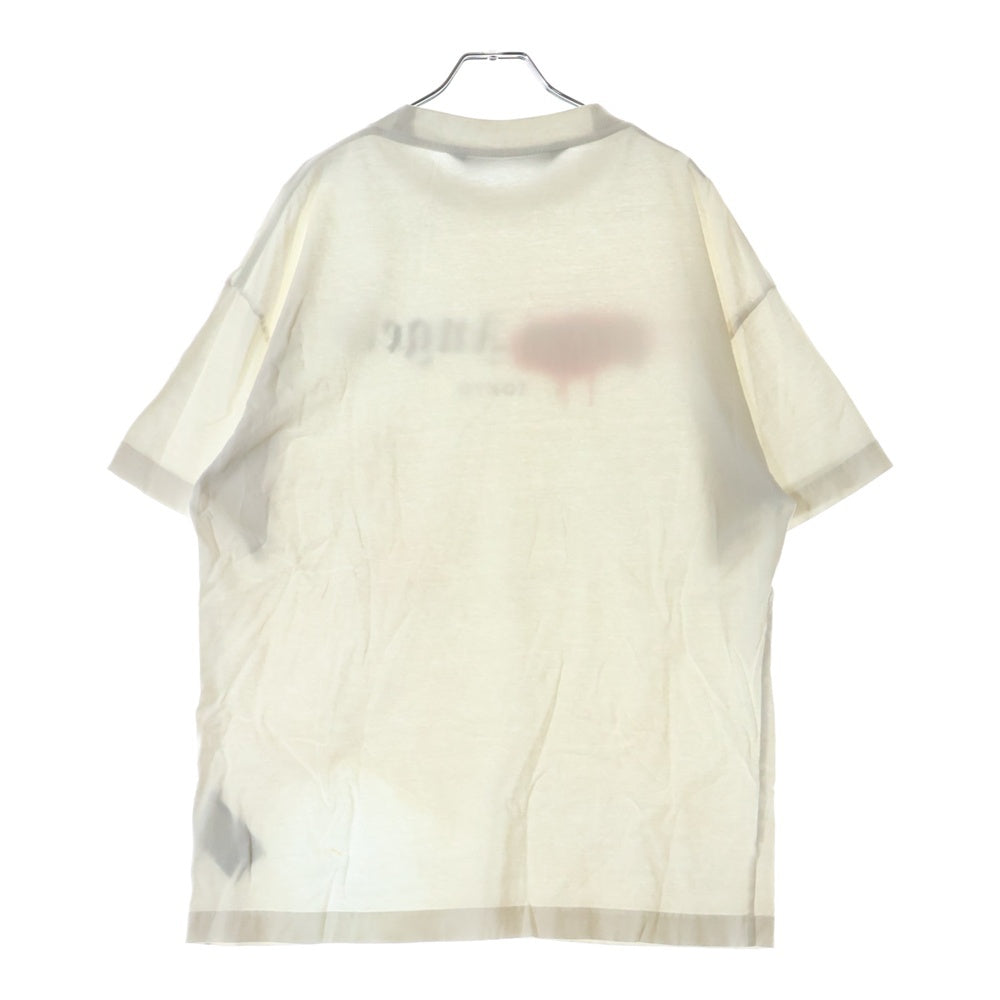 Palm Angels(パームエンジェルス) TOKYO Print S/S T-Shirt PMAA001S202413059 東京プリントデザイン クルーネック半袖Tシャツカットソー ホワイト