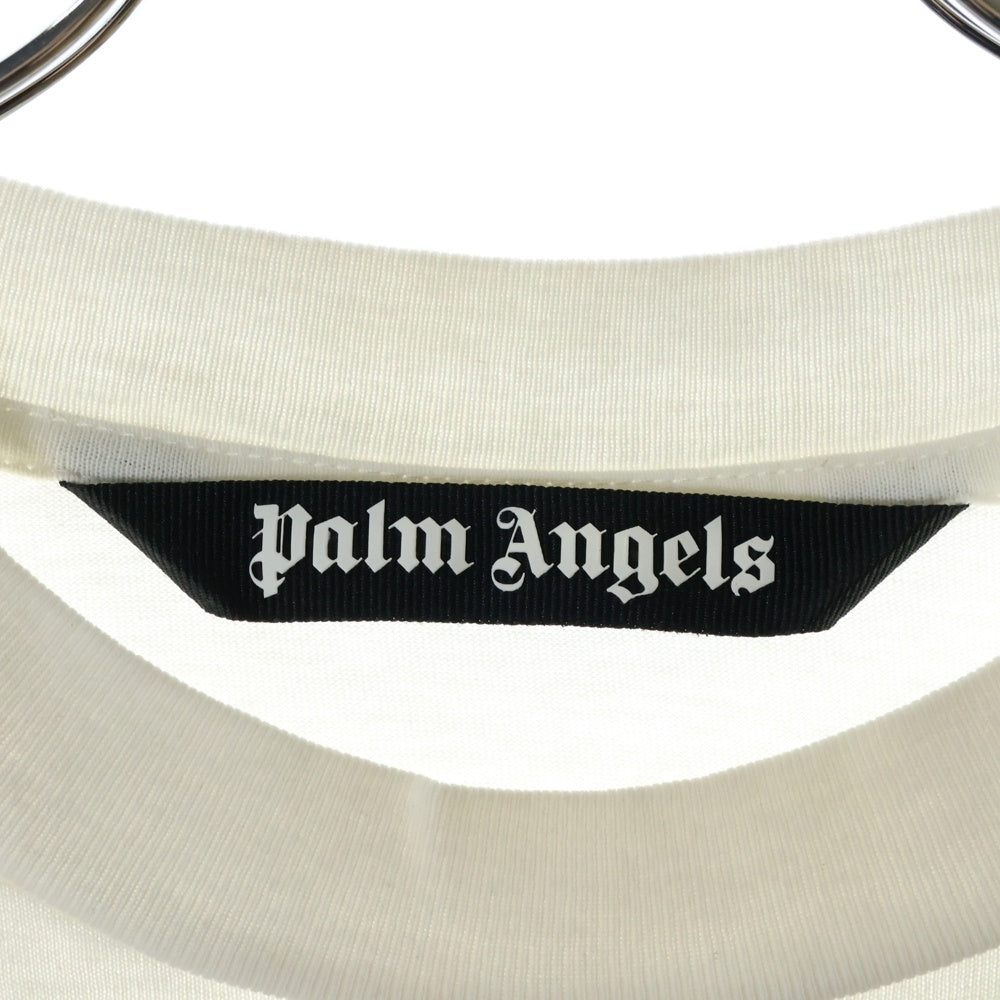 Palm Angels(パームエンジェルス) TOKYO Print S/S T-Shirt PMAA001S202413059 東京プリントデザイン クルーネック半袖Tシャツカットソー ホワイト