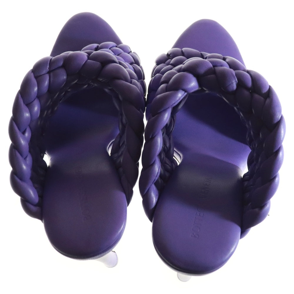 BOTTEGA VENETA(ボッテガヴェネタ) PADDED INTRECCIO NAPPA SANDAL 618757VBTGO イントレチャート サンダル レディース パープル