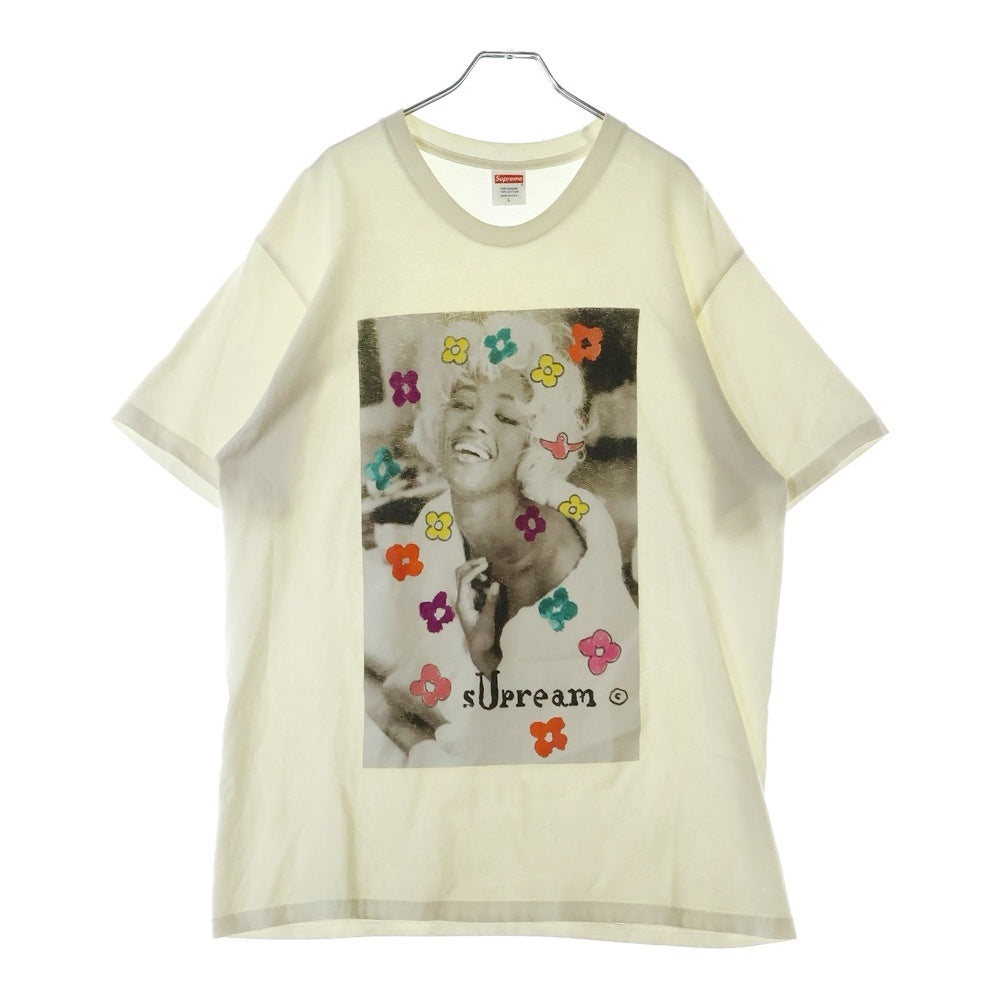 SUPREME(シュプリーム) 20SS Naomi Tee ナオミ フォトプリントクルーネック半袖Tシャツ 半袖カットソー ホワイト