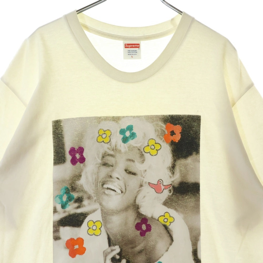 SUPREME(シュプリーム) 20SS Naomi Tee ナオミ フォトプリントクルーネック半袖Tシャツ 半袖カットソー ホワイト