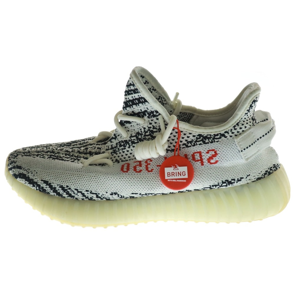 adidas(アディダス) YEEZY BOOST 350 V2 ZEBRA CP9654 イージーブースト ゼブラ ローカットスニーカー ホワイト/ブラック US8.5/26.5cm